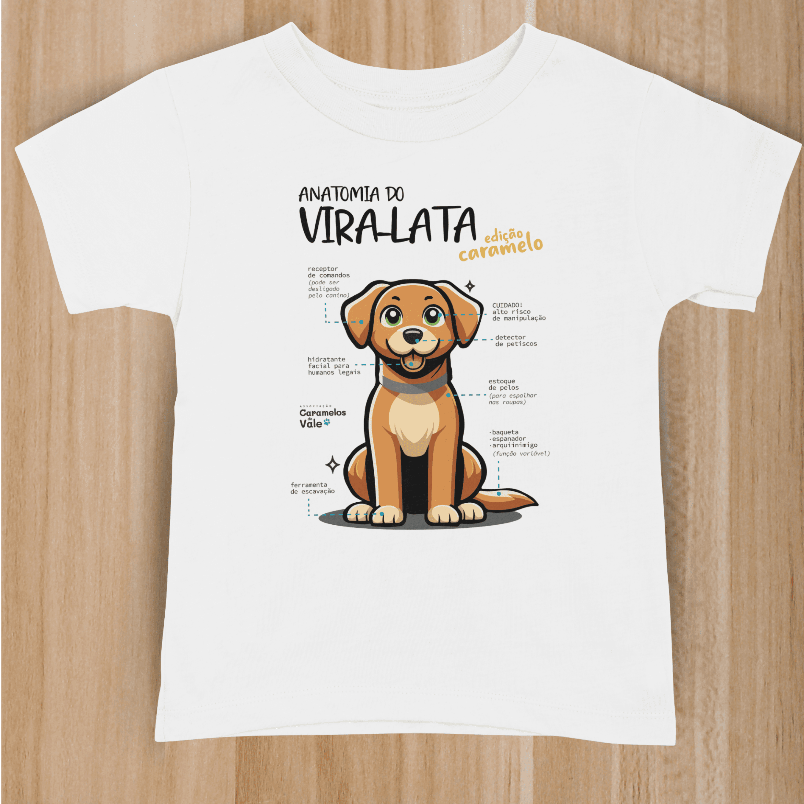 Camiseta branca - Anatomia